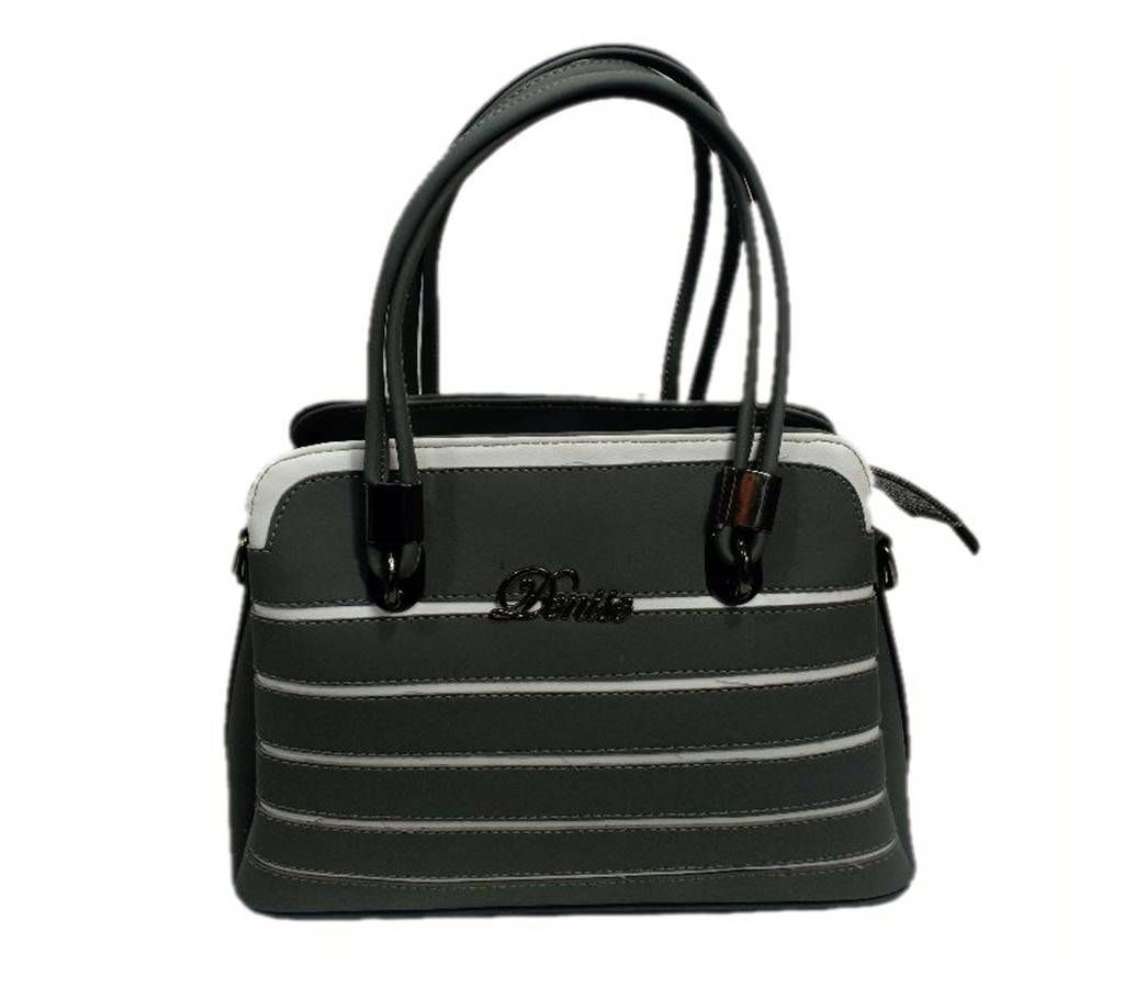 Custom logo cartoon fashion shopping hand bag pvc leather set women