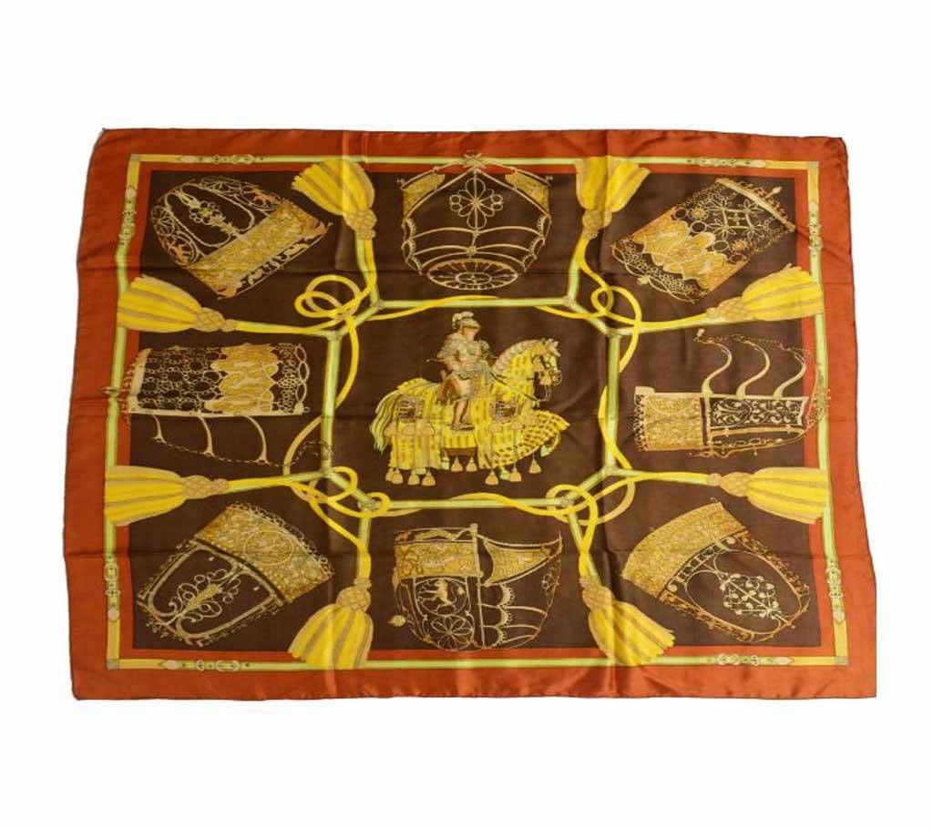 Silk Scarf For Women 02-1 Piece 