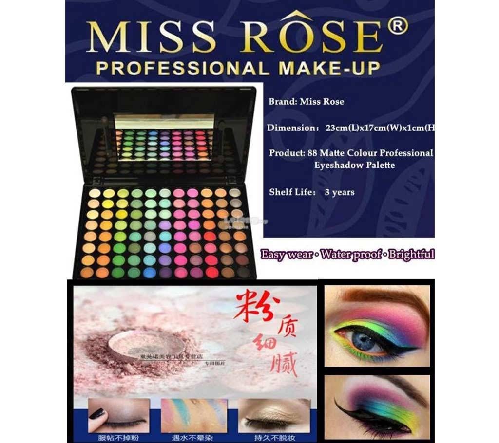 Miss Rose 88 Matte 3D Eyeshadow-98g-China