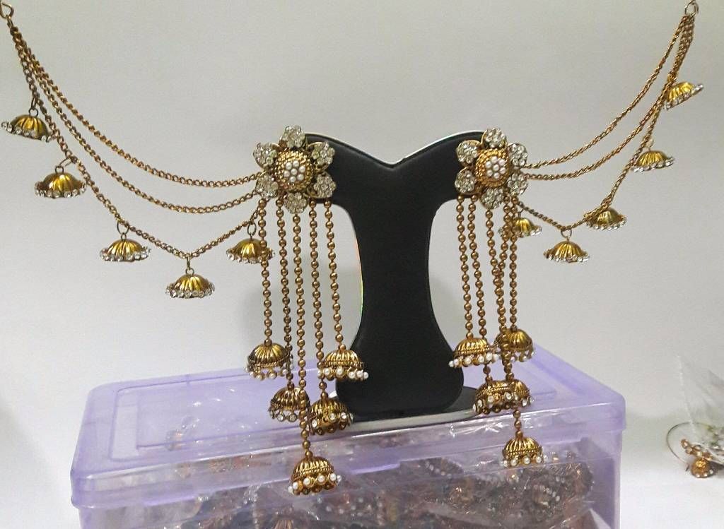 Bahubali multi layer earrings 