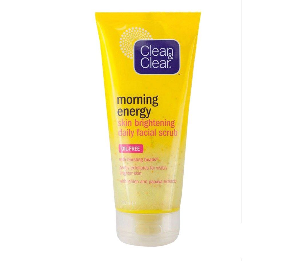 Clean & Clear Morning Energy Skin Facial Scrub 