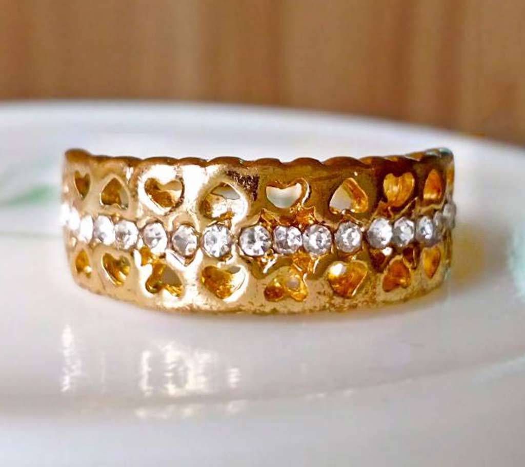 heart ladies finger ring