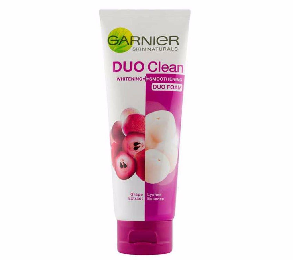 Garnier Duo Clean Whitening Smoothening Due Foam 90ml