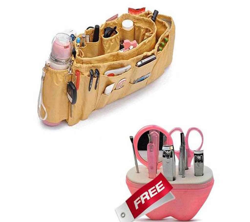 Bag Organizer With Manicure Tool Free