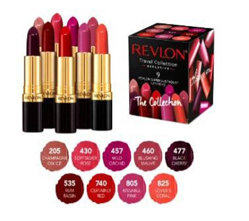 Revlon Travel collections Super Lustrous Lipstick - USA