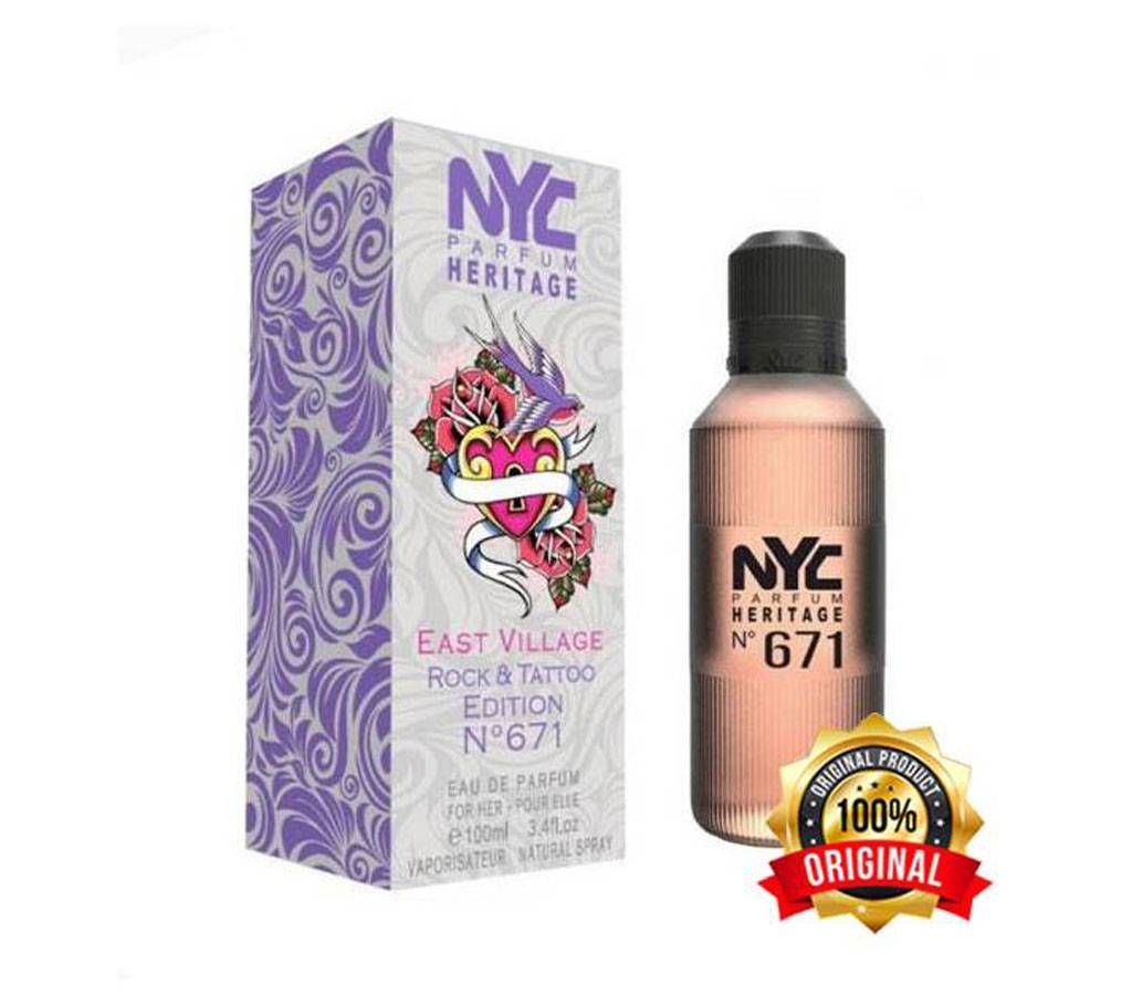 NYC (Made in USA) EastVillage EDP No-671 for WOMEN