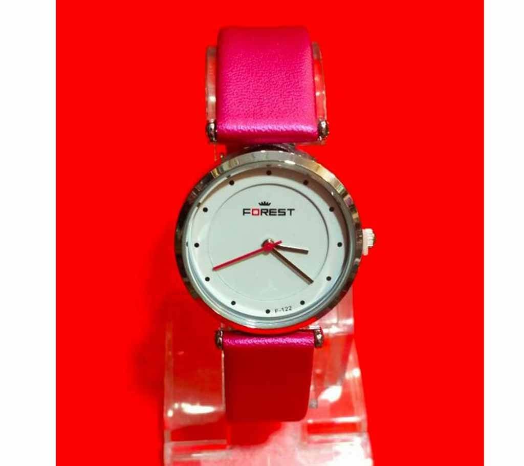 FOREST ARTIFICIAL leather watch for women copy 