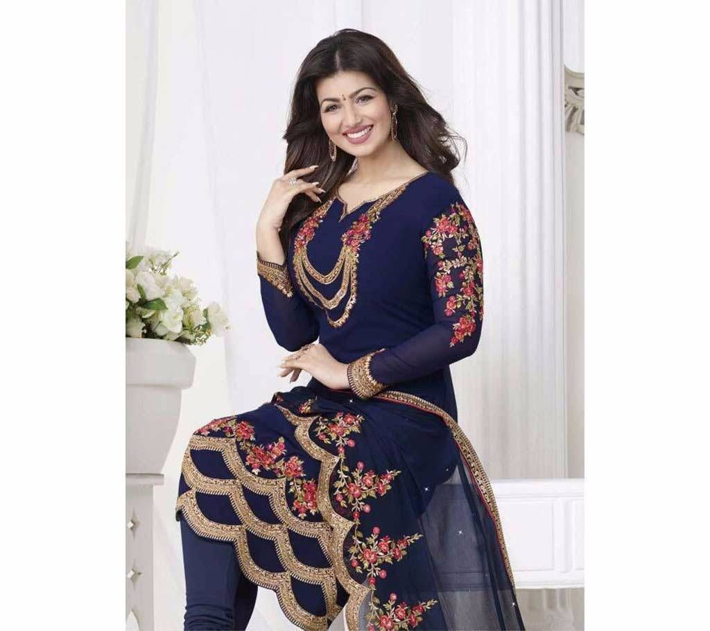 Indian Unstitched Georgette Three Pieces