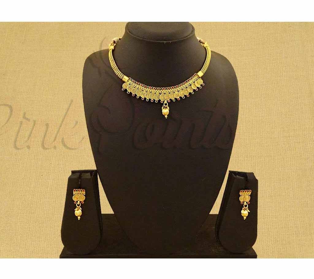 CHAKRI STYLE CENTER NECKLACE (by Pink Point - NS-2270-47)