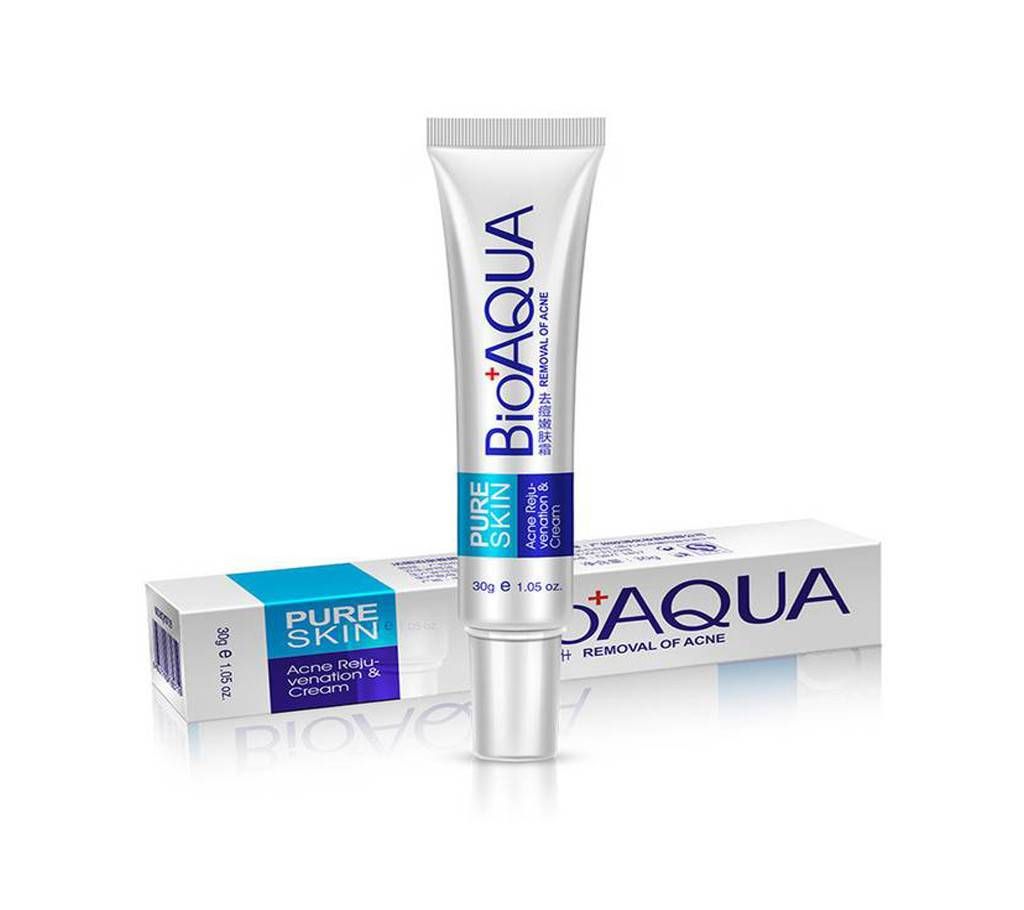 BIOAQUA PURE SKIN -Removal of Acne, Acne Scars, Shrink Pores, Oil Control, Acne Rejuvenation & Moisturizing Cream 30g - China Original