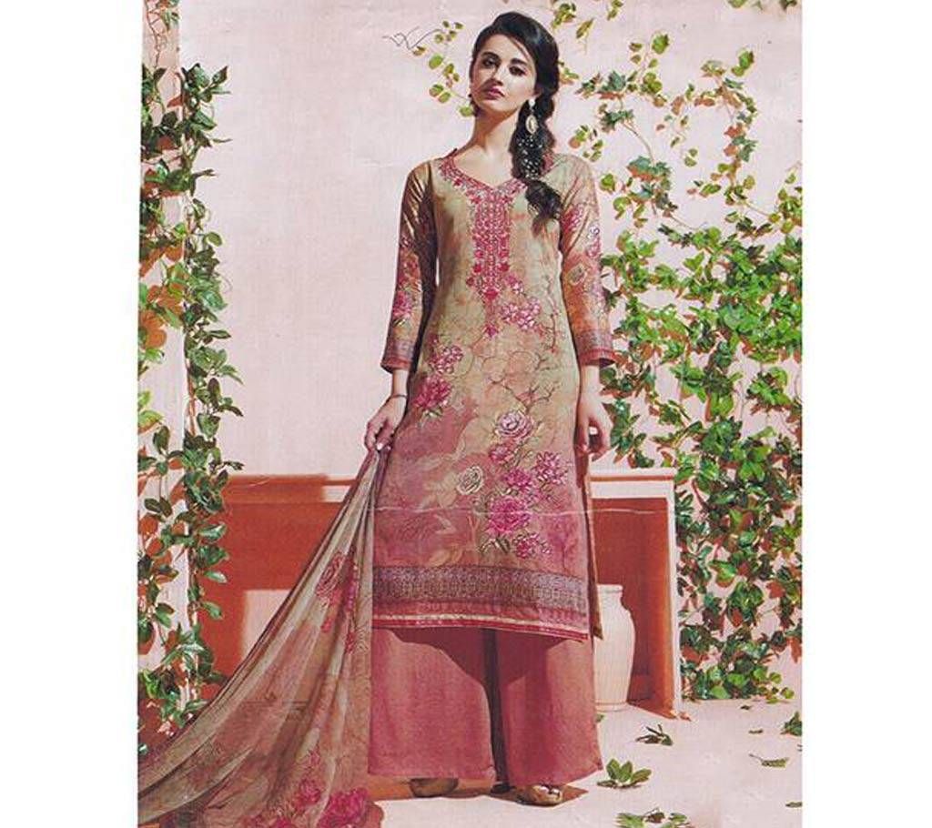 Indian Unstiched Three-Piece (Replica)