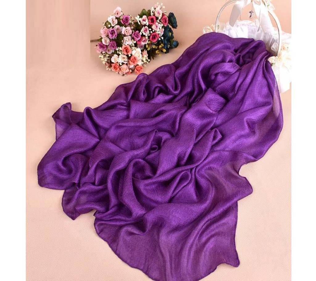 Shimmer silk hijab