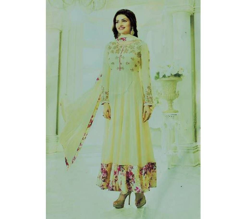 Un stitched Indian cotton replica suit 