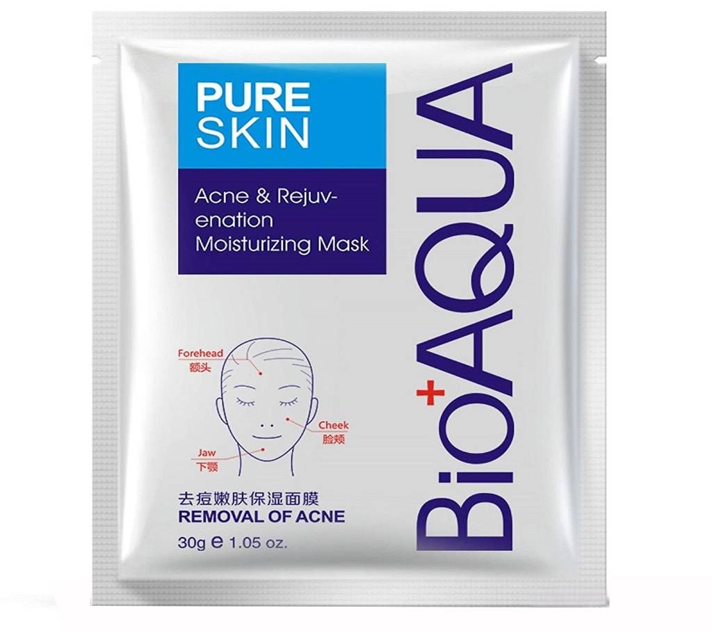 BIOAQUA Pure Skin Acne and Rejuvenation Face Mask  (Korea) - 30ml