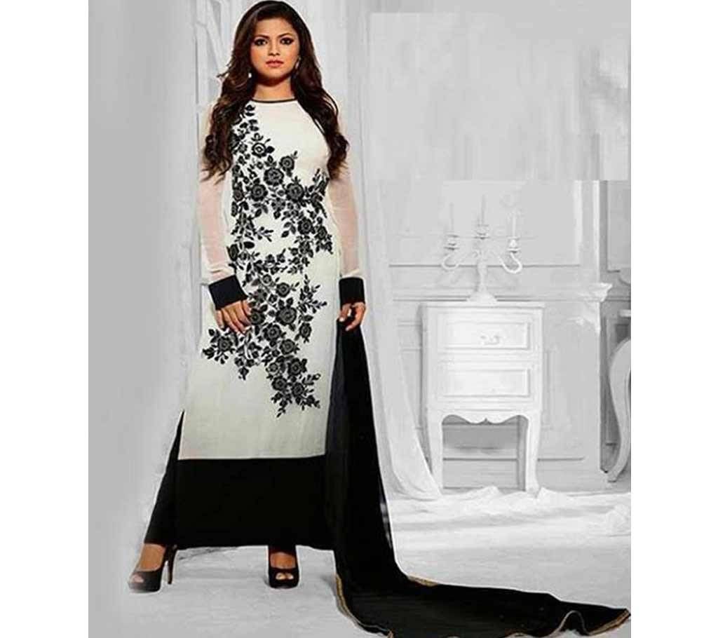 Unstitched Cotton Block Printed Salwar Kameez seblock-313