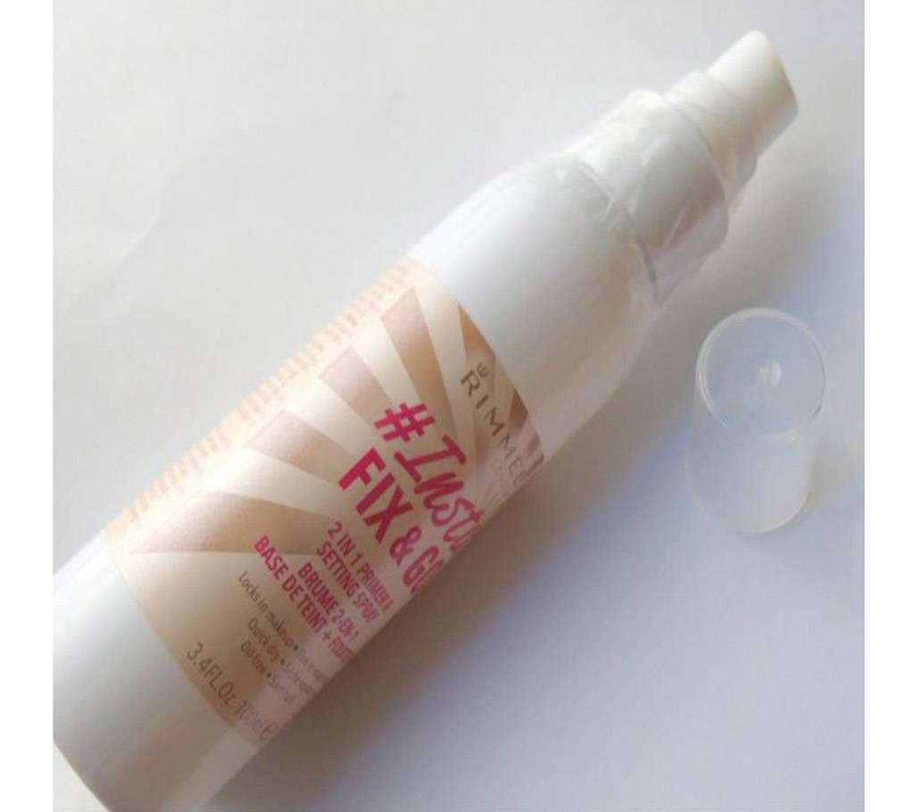 Rimmel London Insta Fix and Go Setting Spry 100 ml - SPAIN 