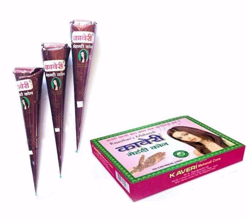 Kaveri Mehndi Cone - 3Pcs