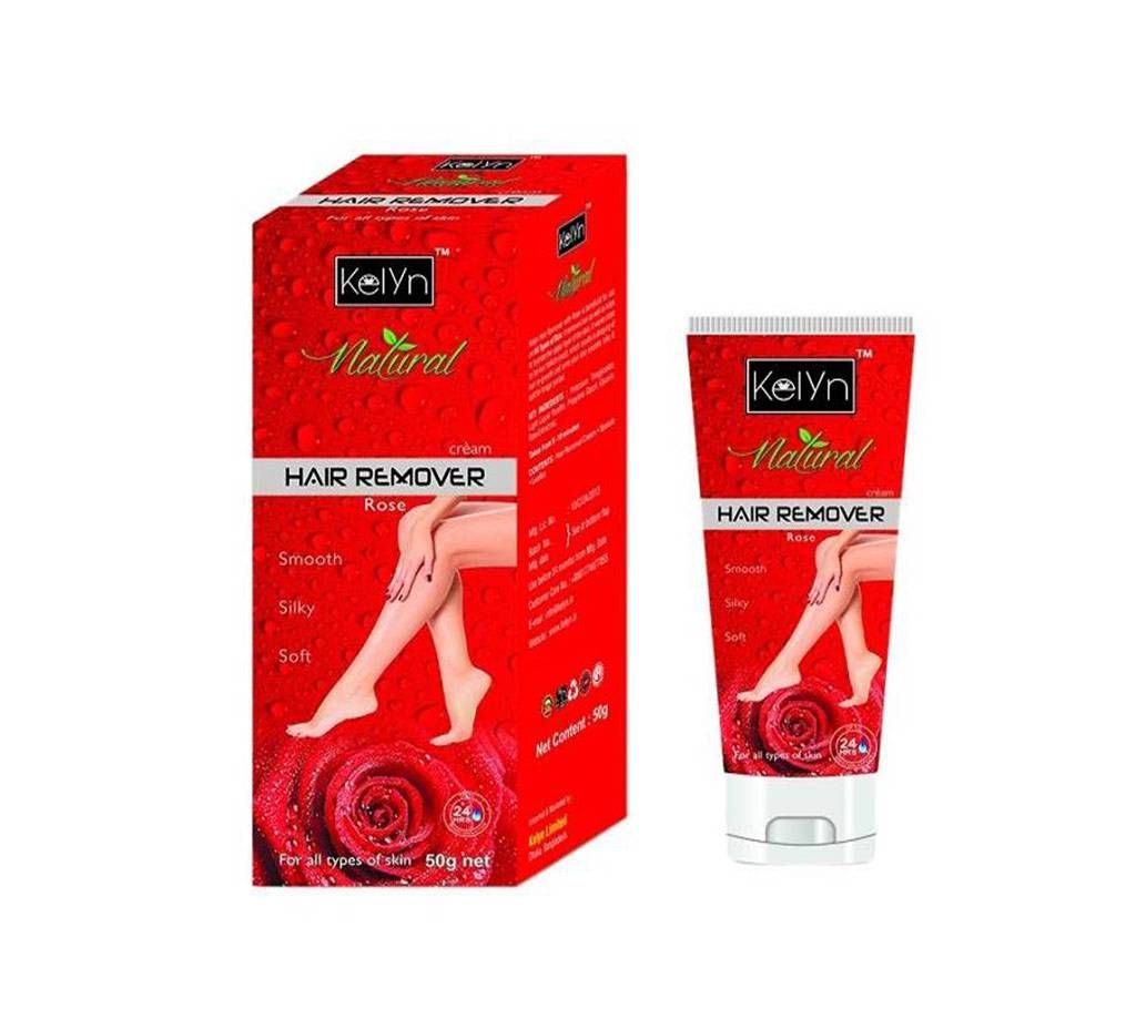 Kelyn Natural Hair Remover - Rose 50g India