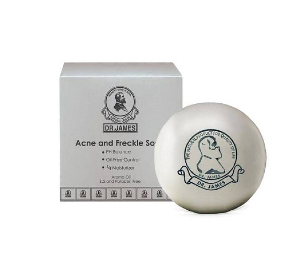 DR JAMES ACNE AND FRECKLE SOAP 80g Thailand