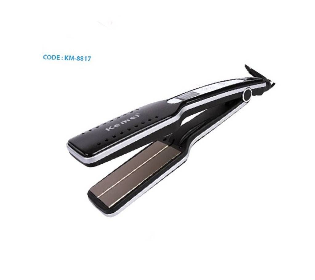 KEMEI Professional Steam Flat Iron Hair Straightener