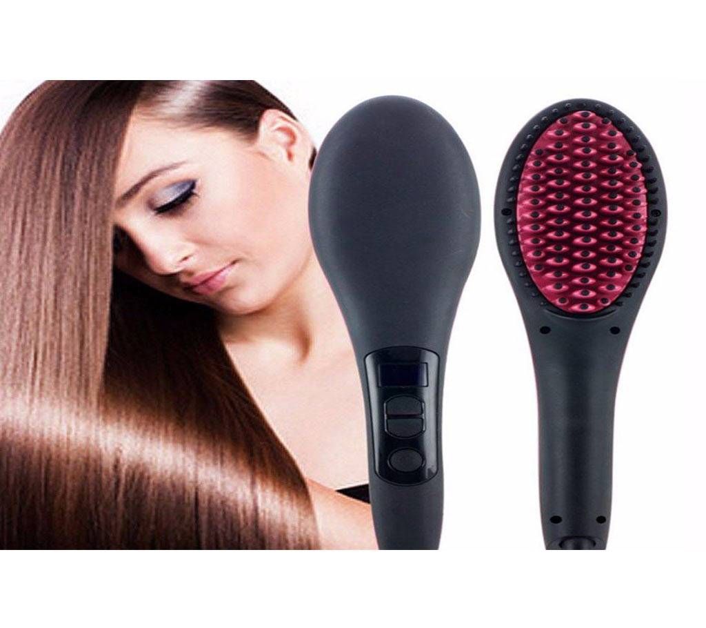Simply Straight Ceramic Hair Straightner Brush