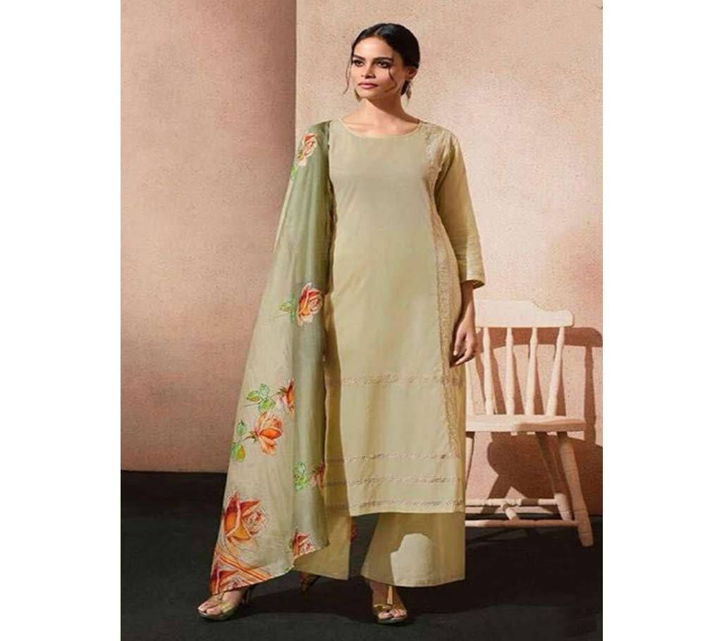 Omtex Delicia - 1786 Unstitched Cotton Suit