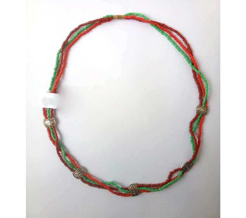 Green & Red color  Necklace