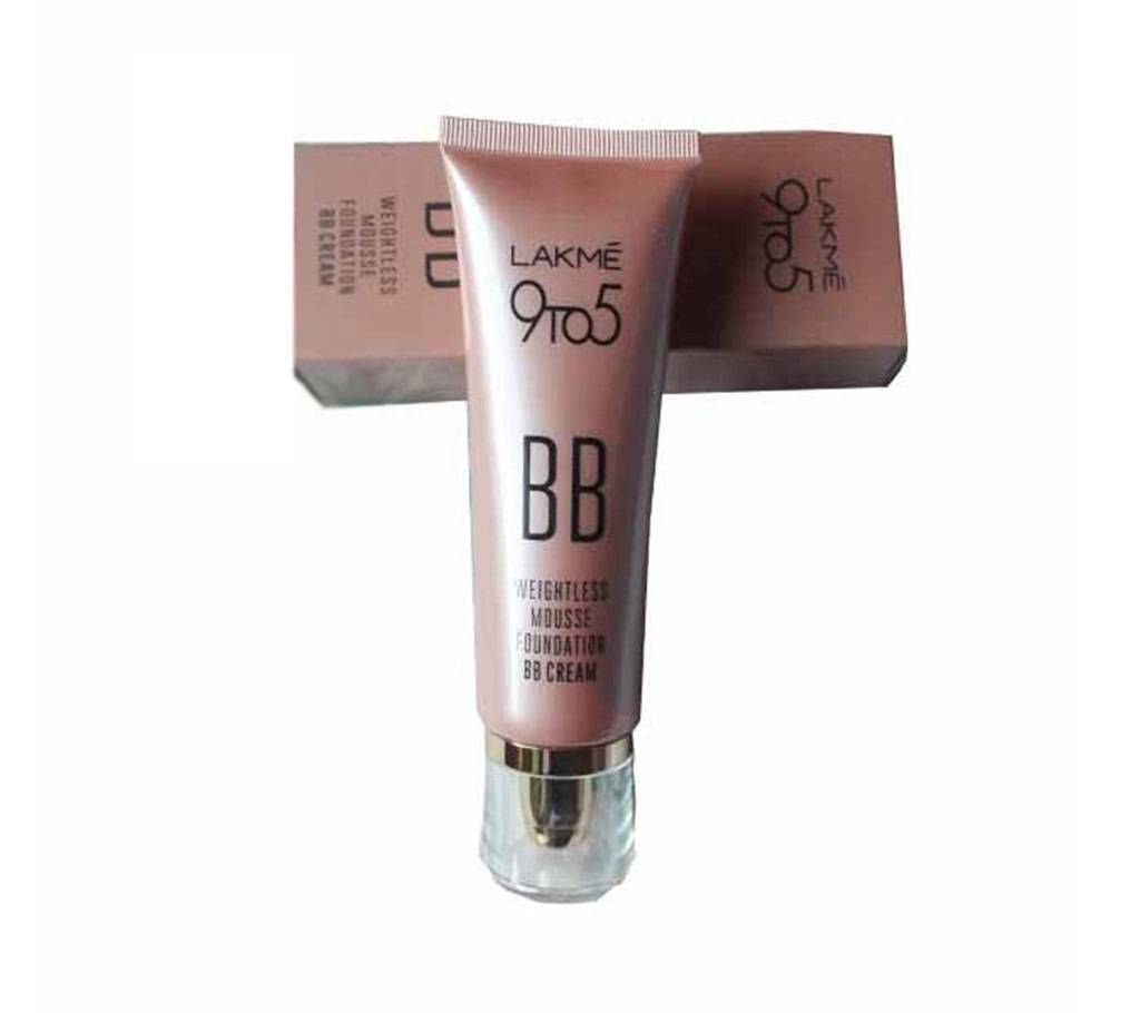 Lakme 9 to 5 BB Foundation BB Cream, 70 gm, China