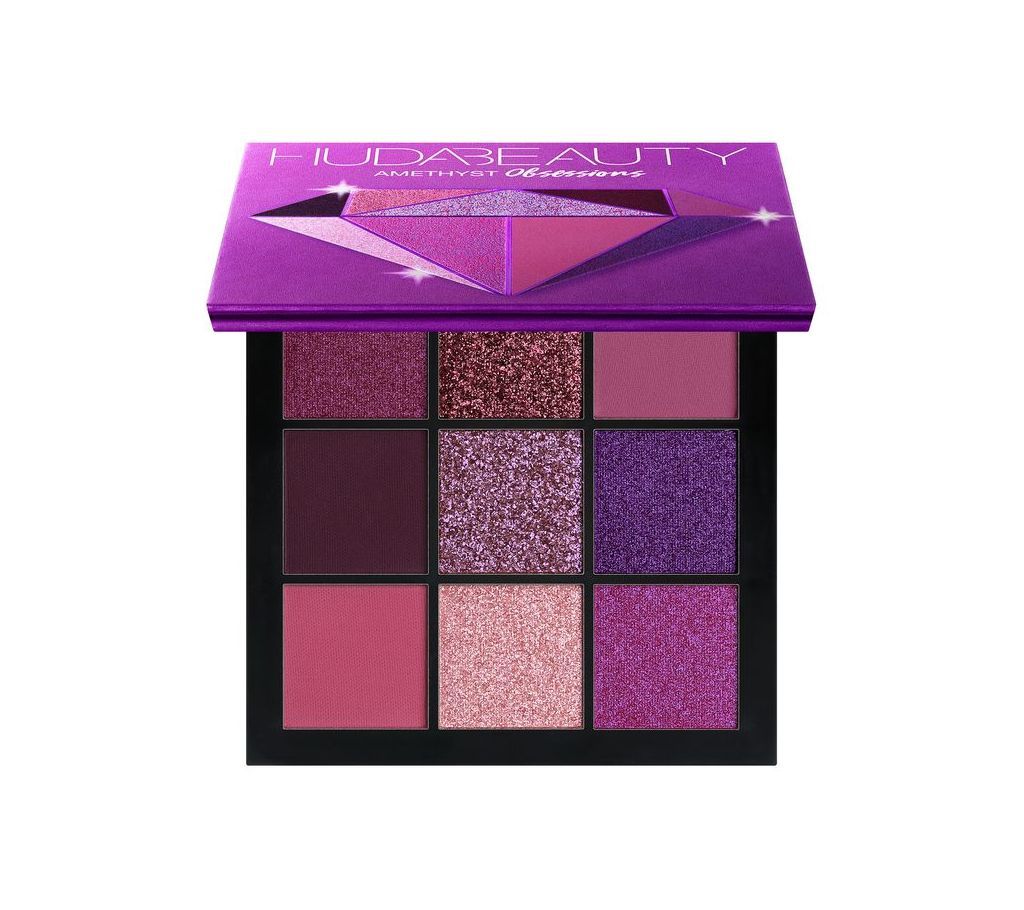 Huda Beauty Obsessions Precious Stones Eyeshadow Palette Amethys 200g China