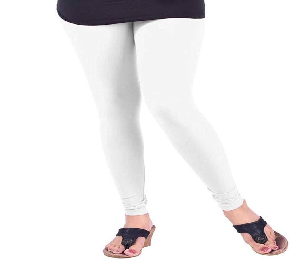 ashion Womens Cotton White Colour Lycra Leggings