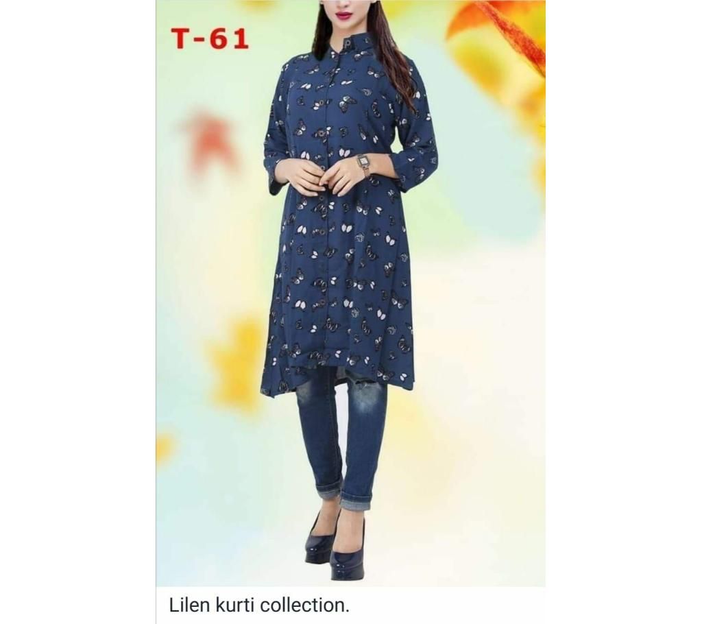 Winter Linen Kurti Stitch  T61 CTG