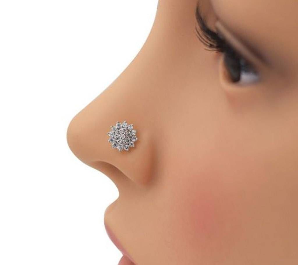 Big Star Daimond Colour Nose Pin