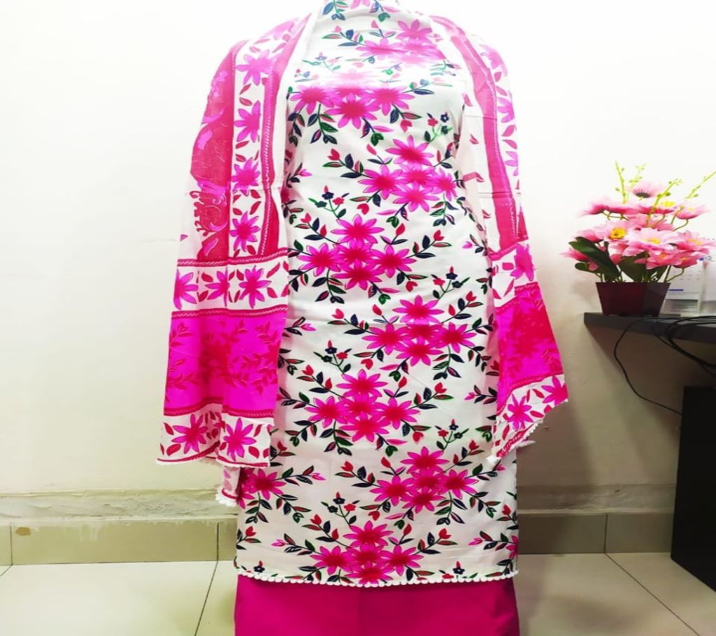 Skin Print Cotton Four Piece 126