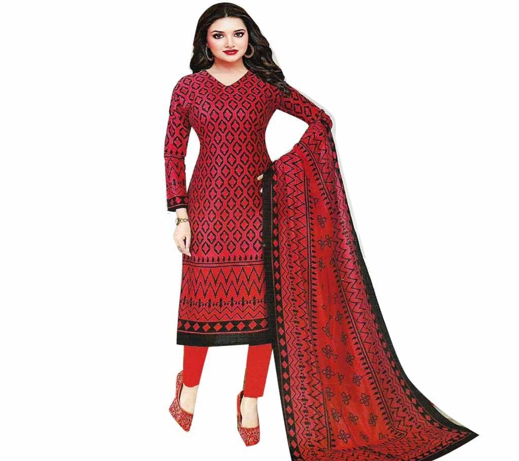  Unstiched Printed Cotton Three Piece13