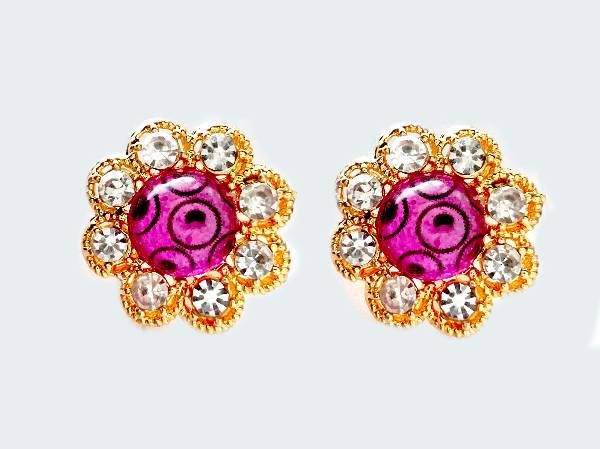 purple golden ring