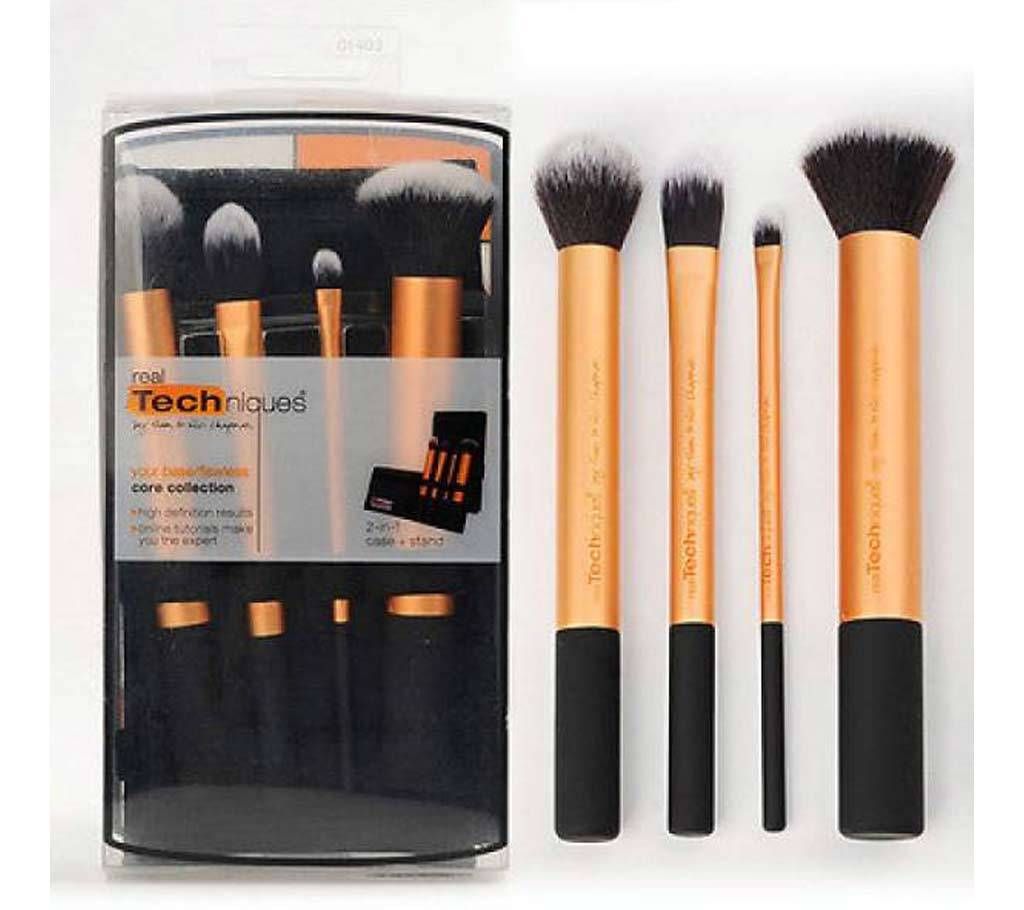 Real Techniques 4 Pcs Makeup Brush Set