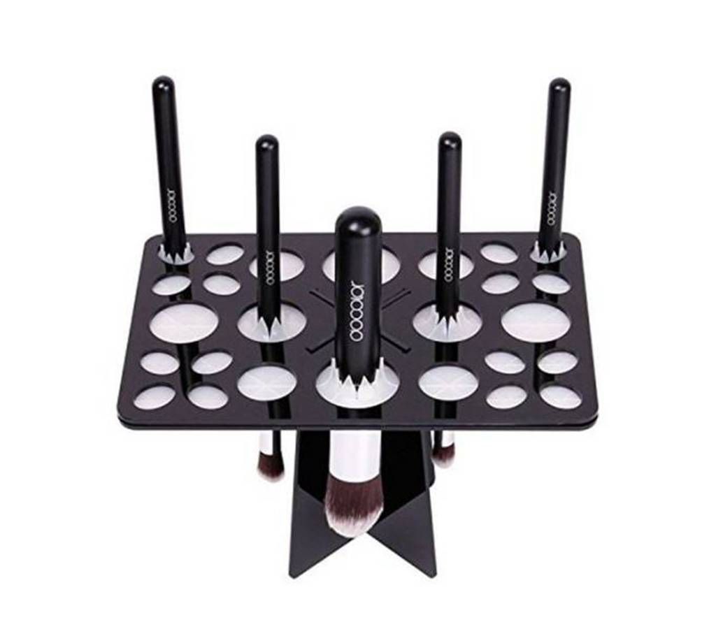 25 Holes Acrylic Makeup Brush Rack Eyeshadow Pen B