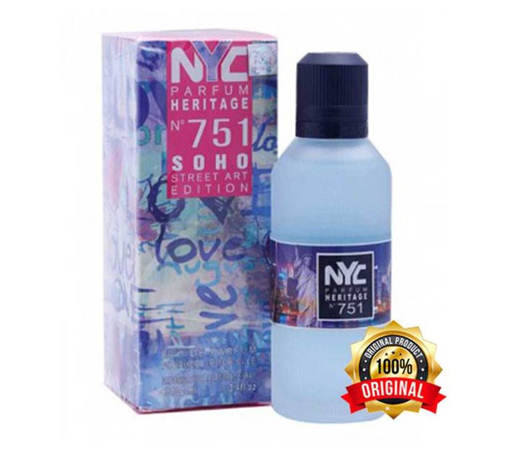 NYC (Made in USA) SOHO ST Art EDP No-751 for WOMEN
