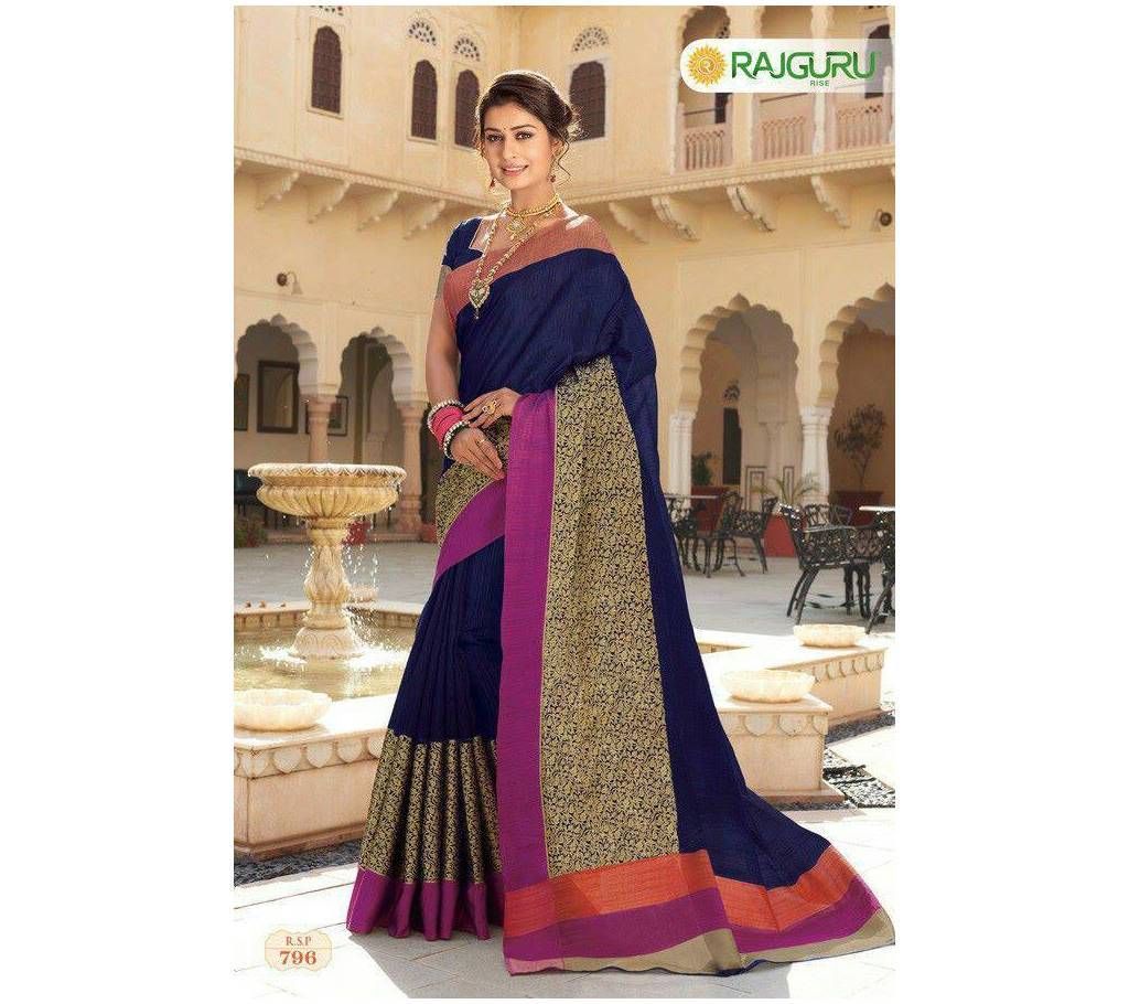 Rajguru Heena Royal Toshor Silk Katan Share