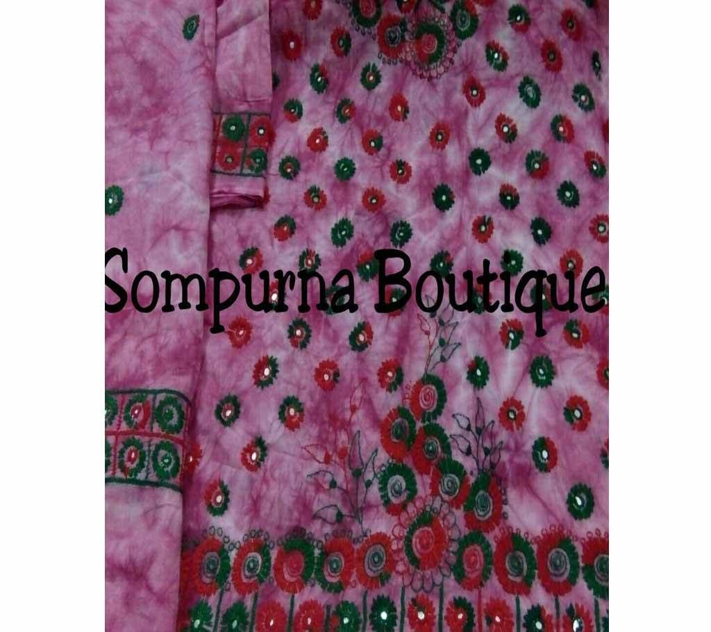 Hand stitch Cotton Two Piece