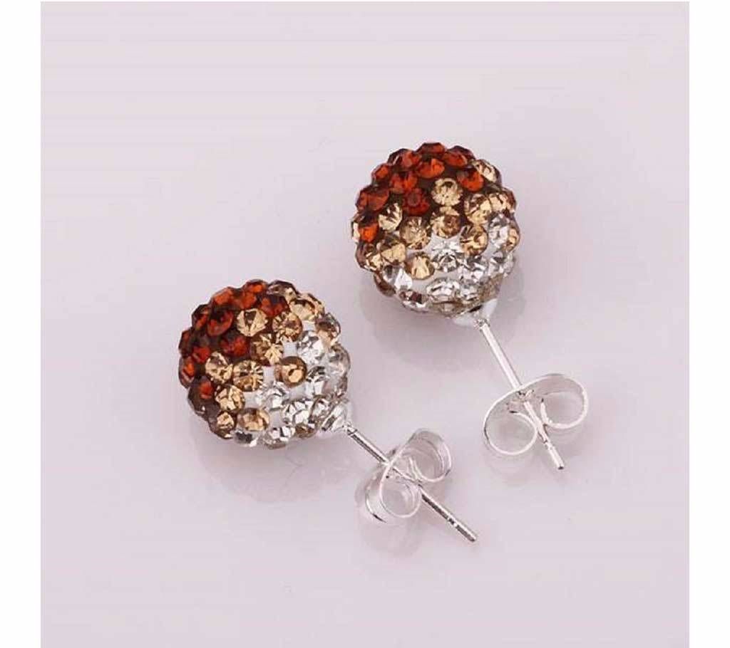 Rhinestone Setting Ear Ring