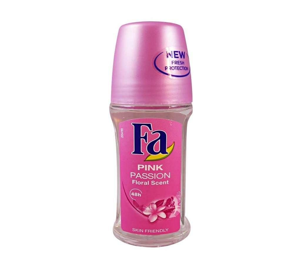 Fa Pink Passion Roll On Deodorant For Man & Woman 