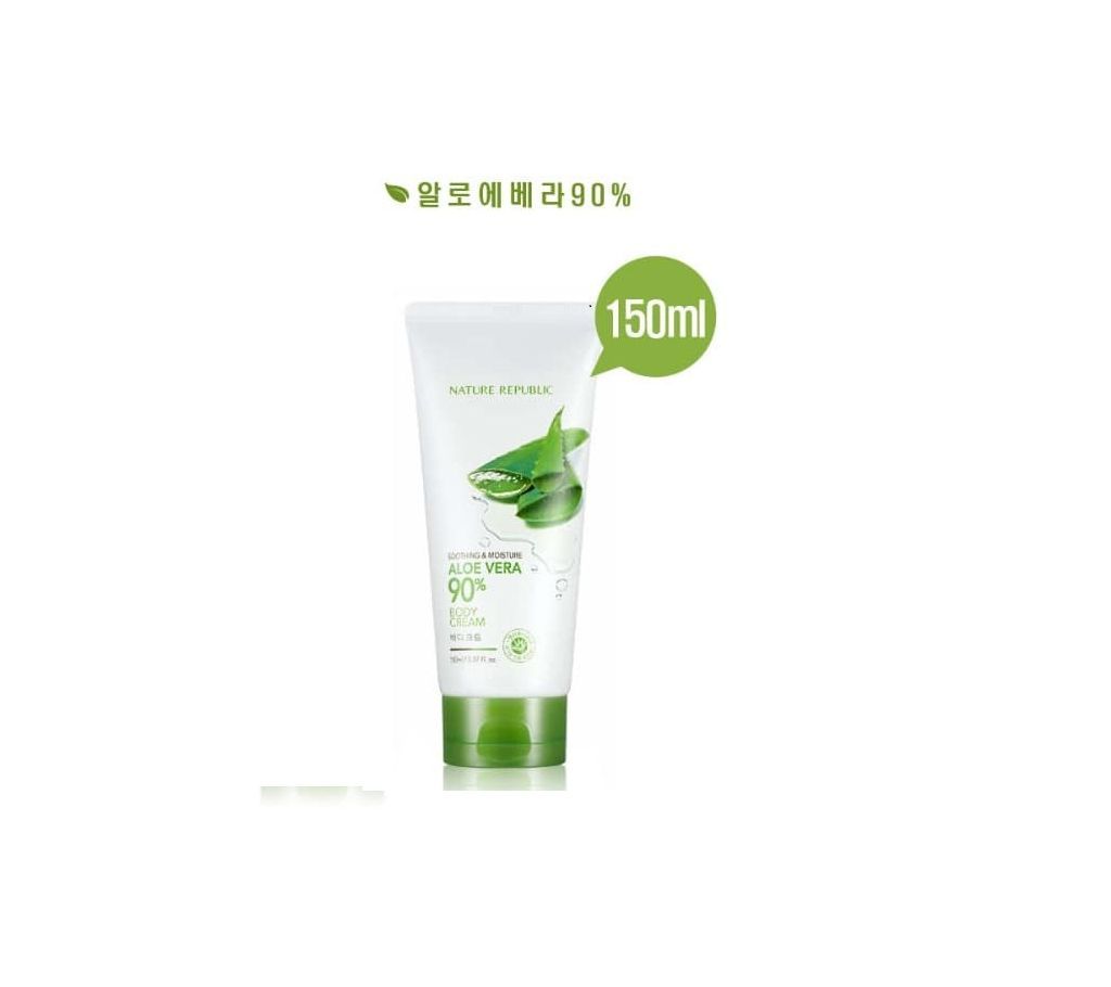 Soothing & Moisture Aloe Vera 90% Body Cream 150ml Korea