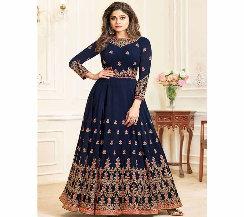Indian Unstitched Georgette Embroidery Lehenga 