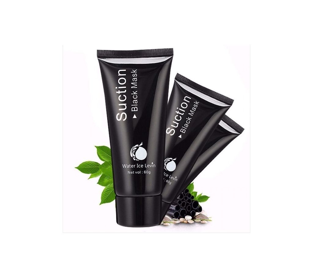 Suction BLACK mask Purifying Blackhead 3 Steps Black Head Remover Acne Mask