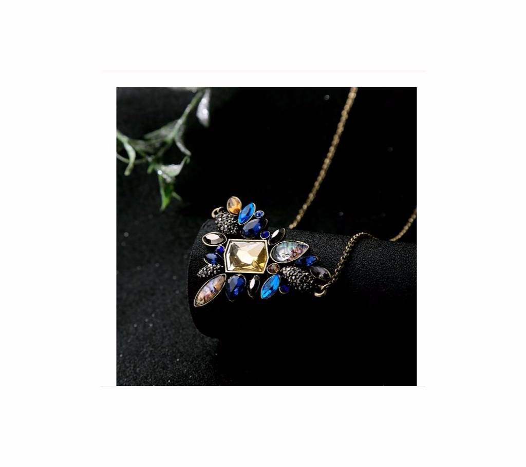 Colorful Gem Women Necklaces
