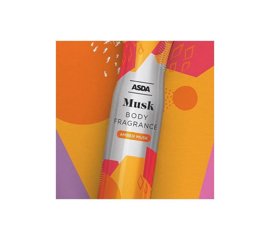 Musk Body Fragrance Amber Musk-75ml-UK