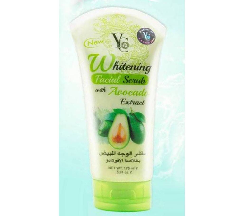 YC Avocado Whitening Facial Scrub-175ml-Thailand
