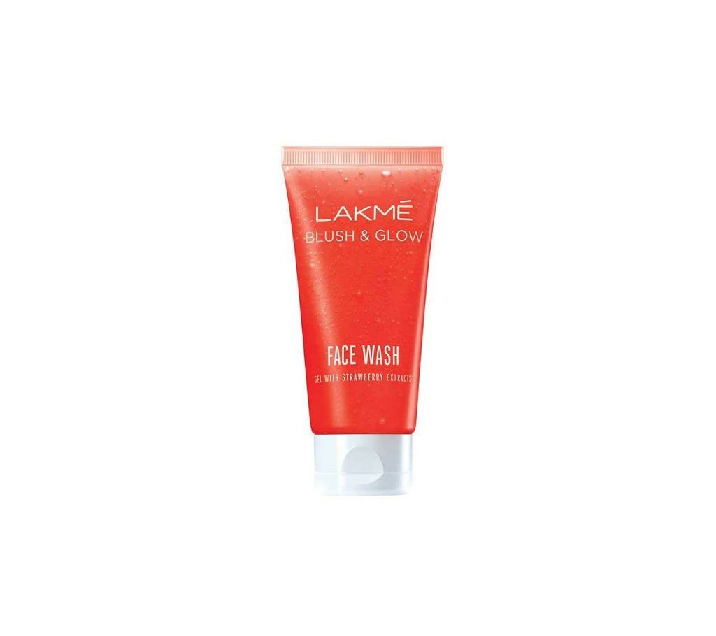 Blush and Glow Strawberry Gel Face Wash, 100g