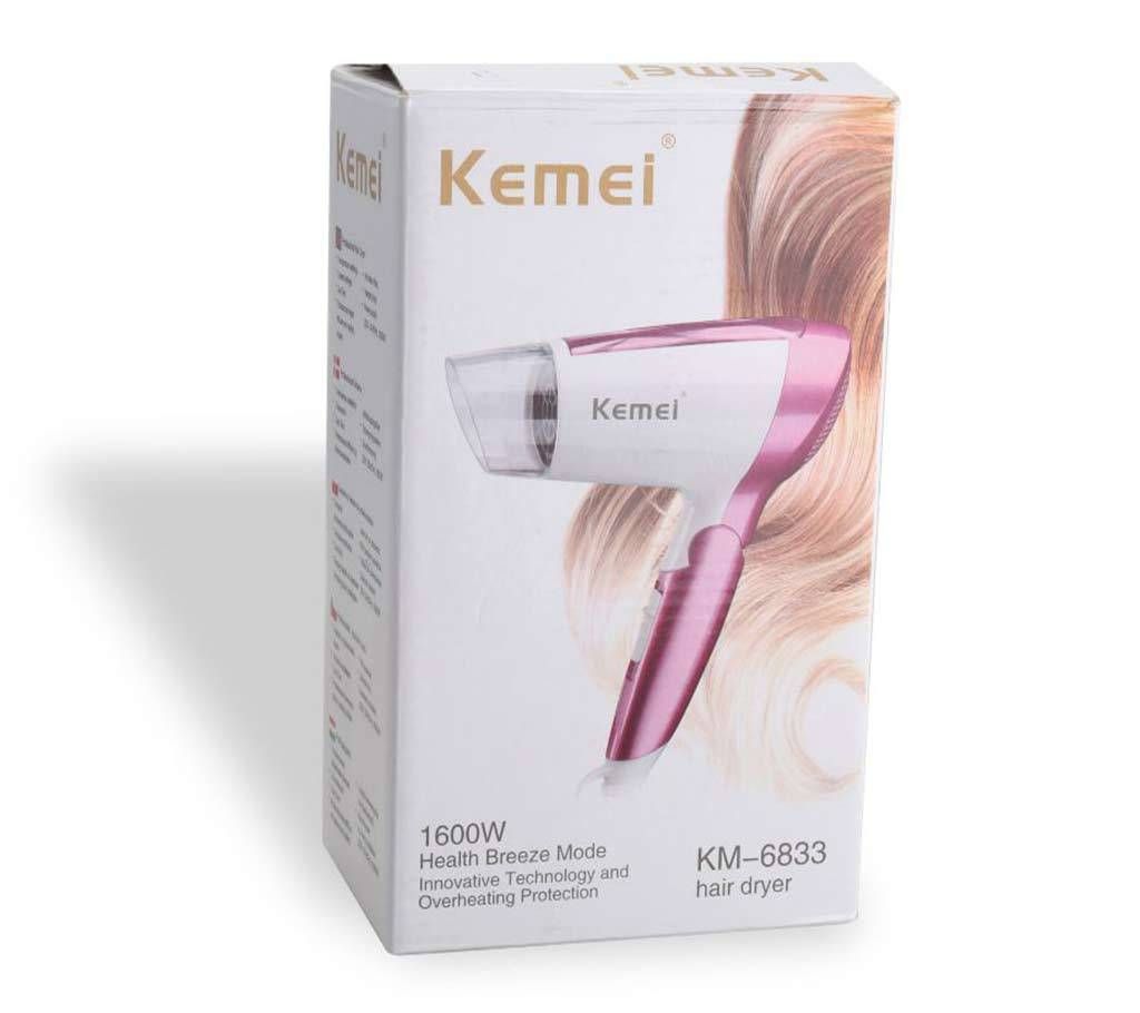 Kemei KM - 6831 Hair Dryer (1600W) km-6831